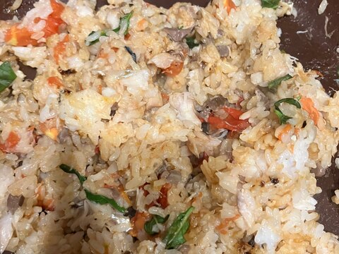 うちの鯵ごはん